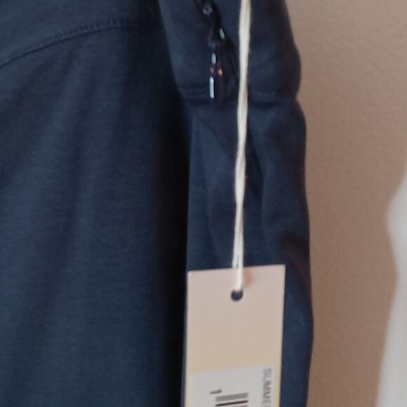 NWT Summersalt Navy high rise size 18 side zipper pants. Career. Minimalist - Picture 4 of 9